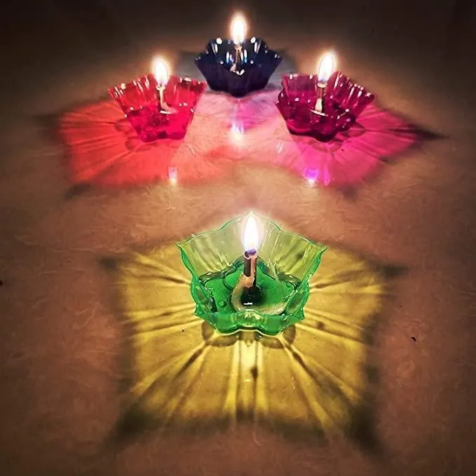 🪔 LAST DAY 50% 0FF 🪔 3D REFLECTIVE DIYA SET