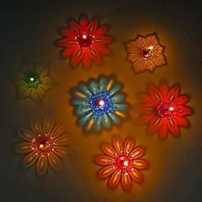 🪔 LAST DAY 50% 0FF 🪔 3D REFLECTIVE DIYA SET