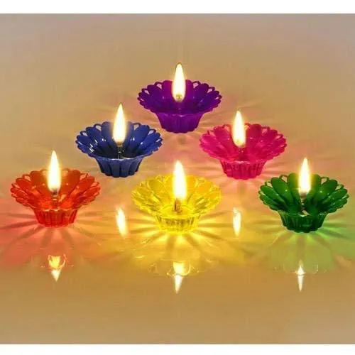 🪔 LAST DAY 50% 0FF 🪔 3D REFLECTIVE DIYA SET