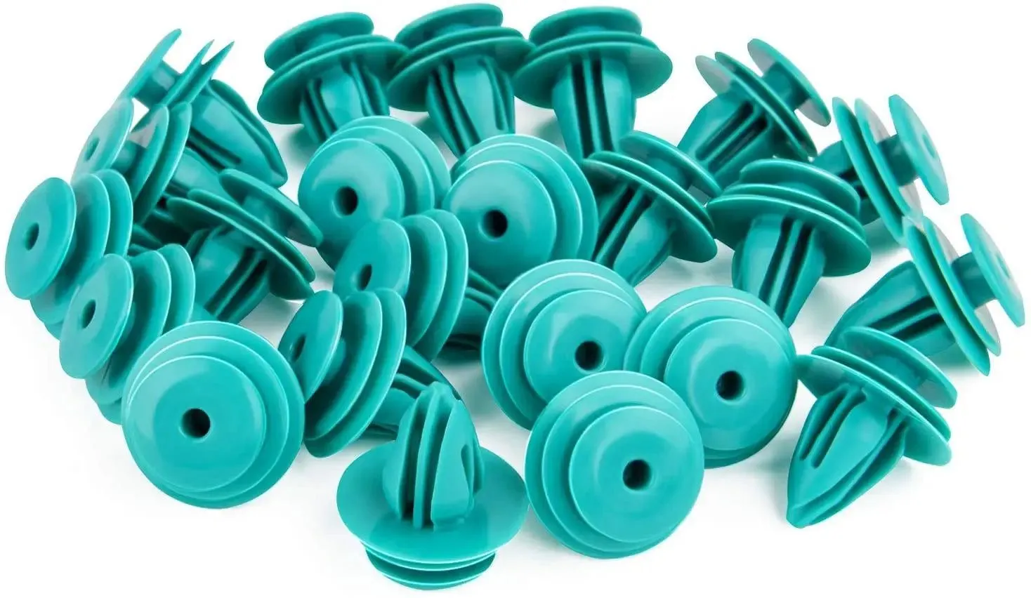 25 Pcs Toyota Head 18mm Hole 9mm Trim Door Panel Retainer Clips For Sienna Corolla Camry Tacoma Tundra Sequoia Matrix Prius RAV4 Scion Avalon Land Cruiser