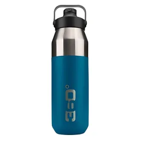 360° Vacuum Insulated Stainless Steel Magnetic Sip Cap Camping Bottle - 1 Litre