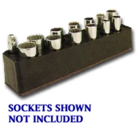 3/8 in. Drive Deep Red Socket Holder  5.5-22mm MTS777