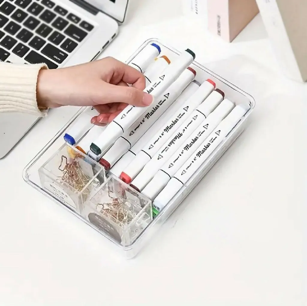 4 Pieces Multipurpose Acrylic Organizer Set