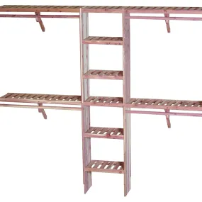 6' Deluxe Ventilated Wall Kit (73.5") | 12.5" Deep