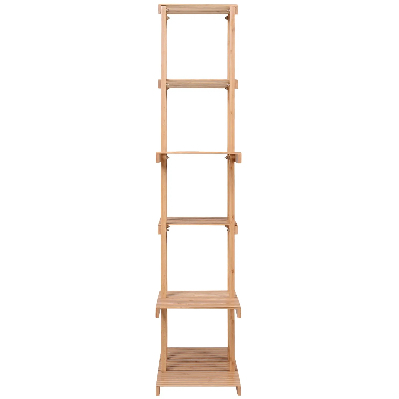 6-Tier Bamboo Shelf
