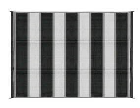 6'X9' Outdoor Mat-Charcoa