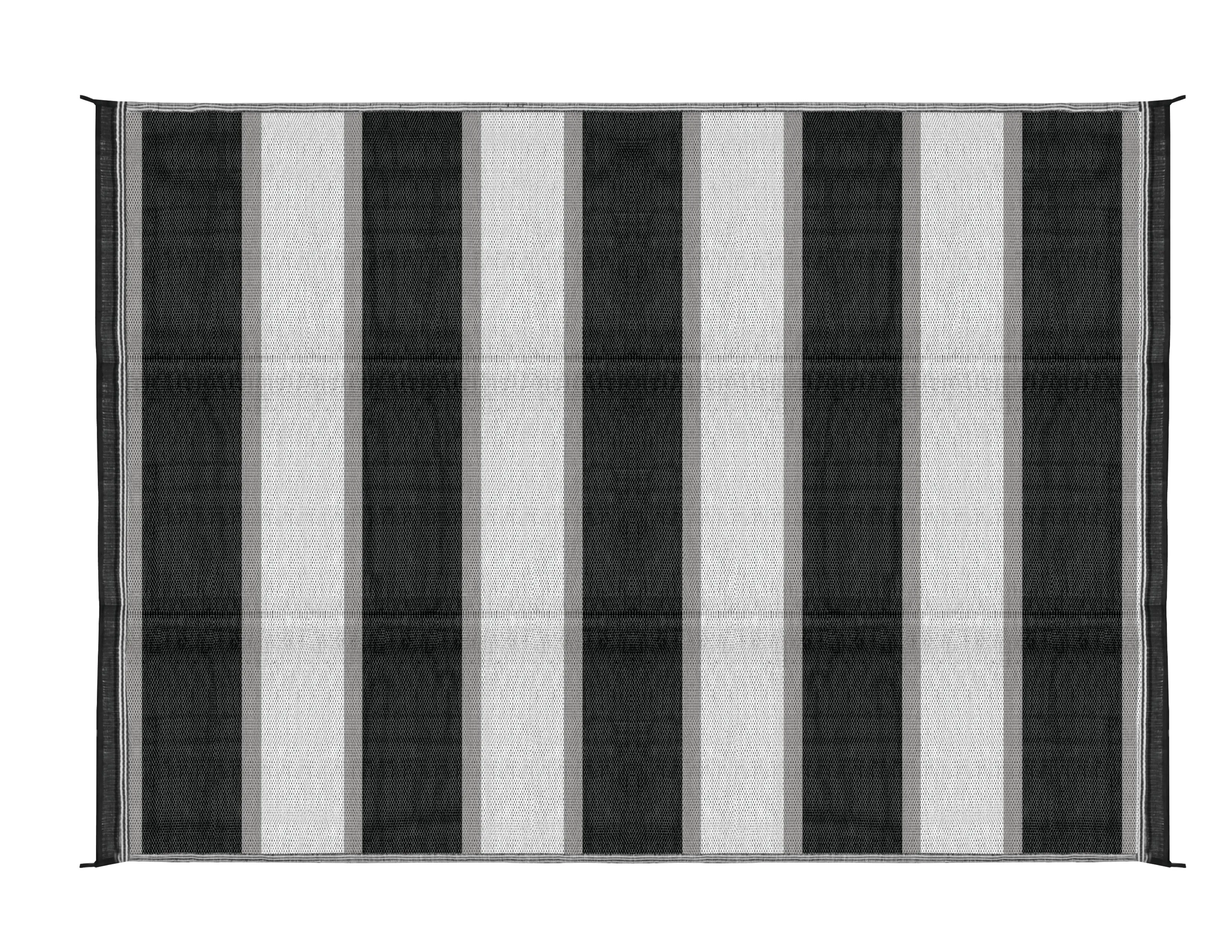 6'X9' Outdoor Mat-Charcoa