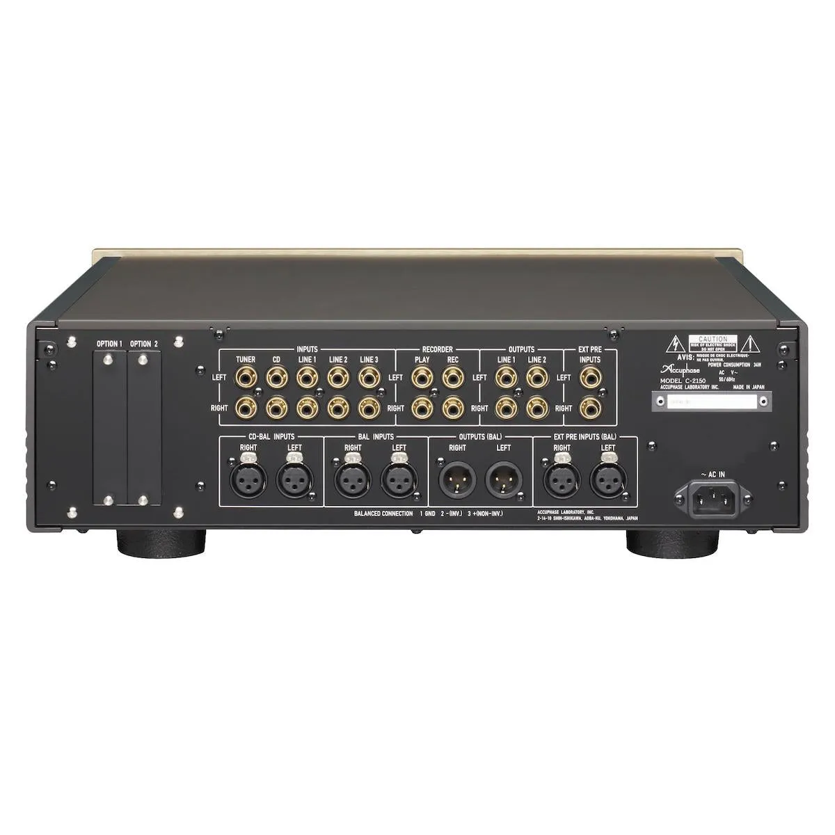 Accuphase C-2150 - Stereo Control Center
