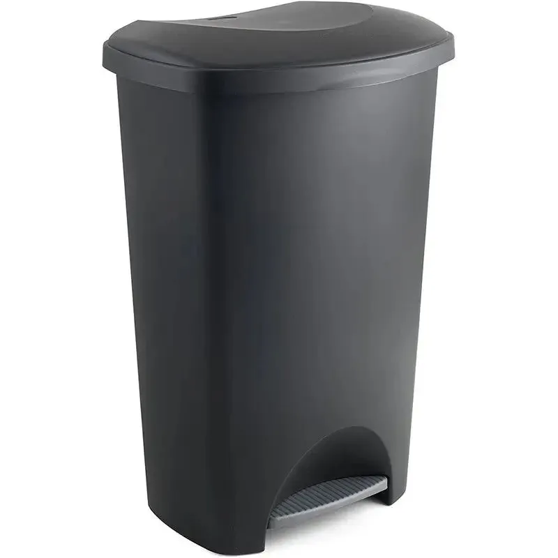Addis 50 Litre Pedal Waste Bin - Black / Linen Available