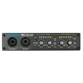 Alesis MicTube Duo Stereo Tube Microphone Preamp