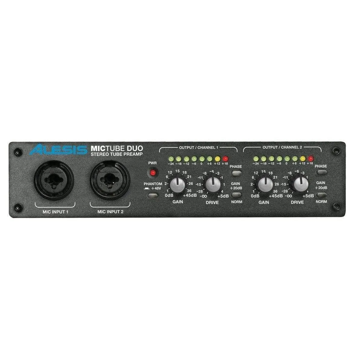 Alesis MicTube Duo Stereo Tube Microphone Preamp