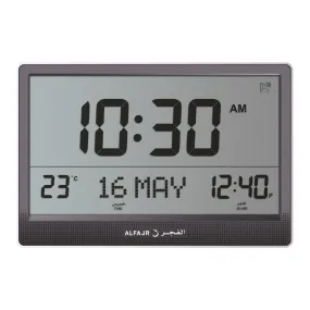 Alfajr Jumbo Automatic Worldwide Digital Azan/Nimaz Prayer Wall Clock CJ-07/CJ-17