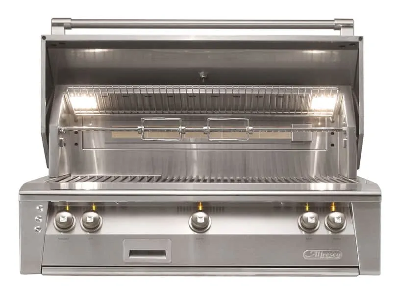 Alfresco 42 inch Standard Grill Sear Zone On Refrigerated Base ALXE-42SZRFG-NG