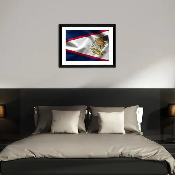 American Samoa Flag Canvas Wall Art
