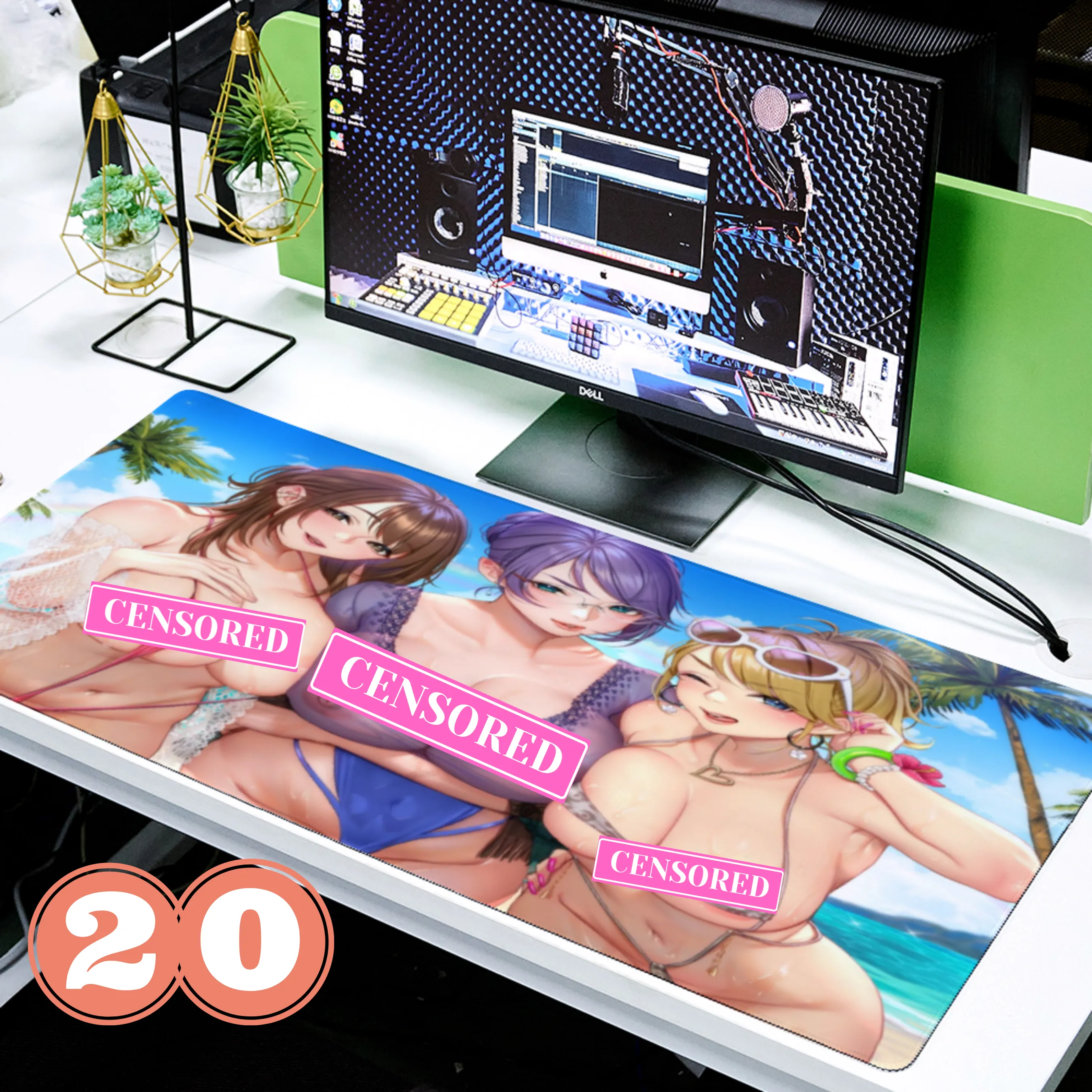 Anime sexy mousepads /Desk mats | Large Sexy mousepads for computer | for gamers