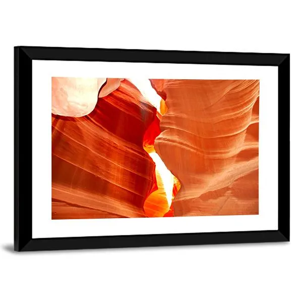 Antelop Canyon In Arizona Canvas Wall Art