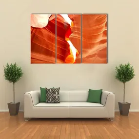 Antelop Canyon In Arizona Canvas Wall Art