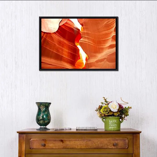 Antelop Canyon In Arizona Canvas Wall Art