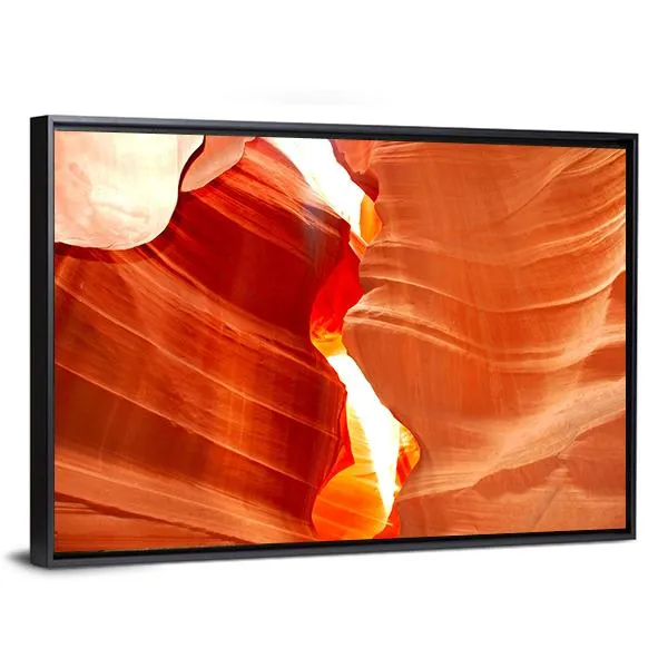 Antelop Canyon In Arizona Canvas Wall Art