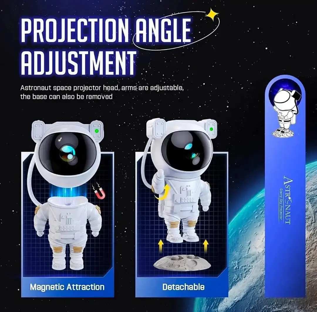 Astronaut projection lamp