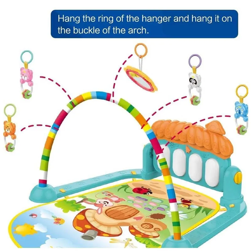 Baby Play Gym Piano Fitness Rack Mat ME-28