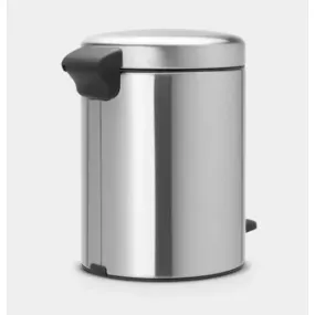 Brabantia NewIcon Pedal Bin - 5L - Matt Steel