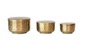 Brass Container, three sizes