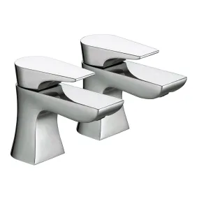 Bristan Hourglass Basin Taps - HOU 1/2 C