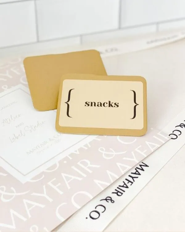 BRISTOL Metal Label Clips
