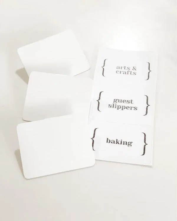 BRISTOL Metal Label Clips
