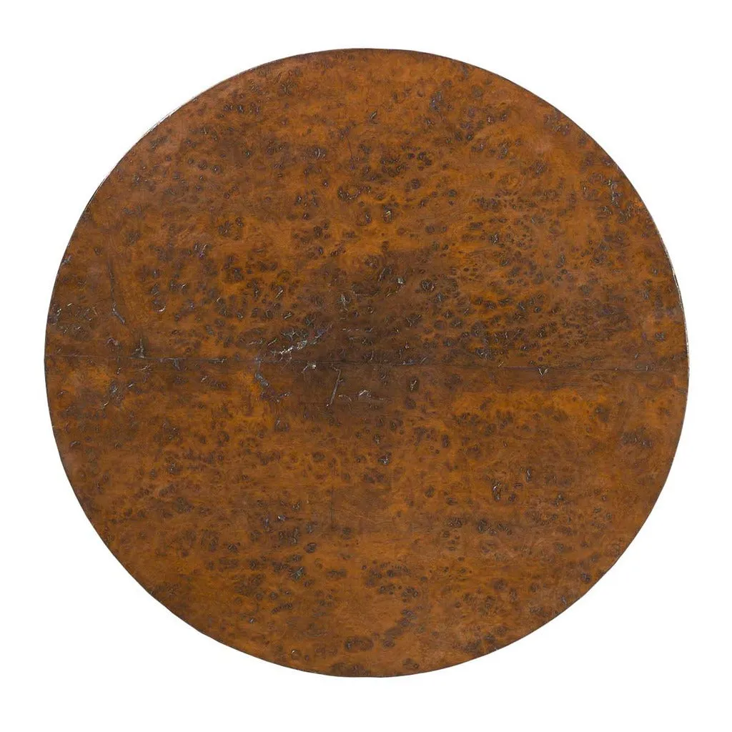 Burl Tripod Table