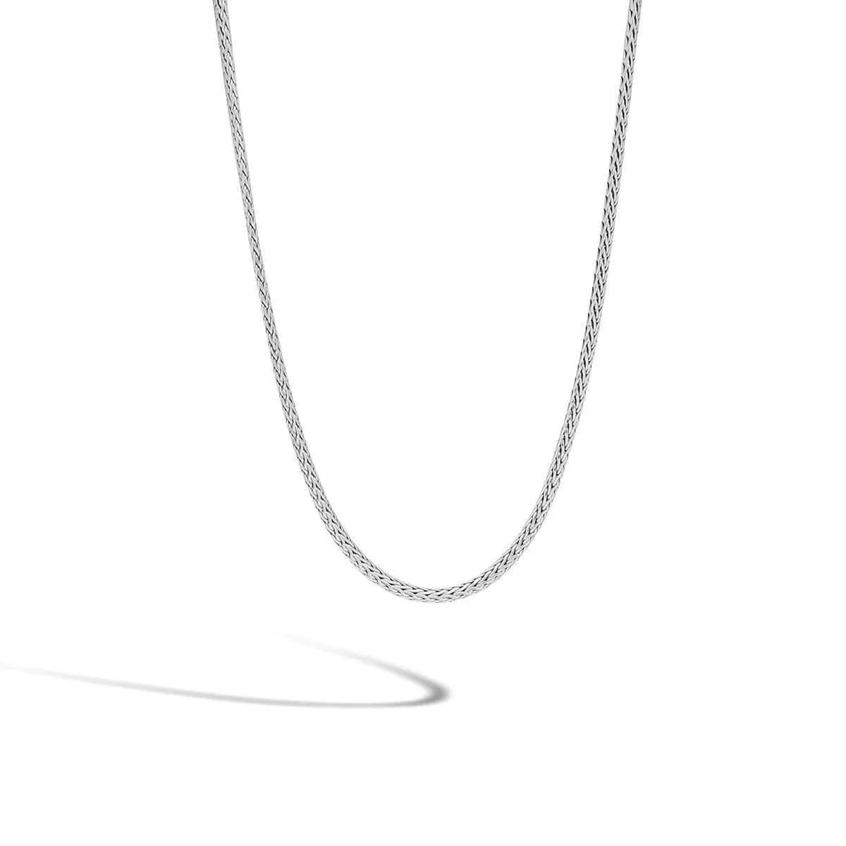 Classic Chain Silver Mini Necklace - NB92C