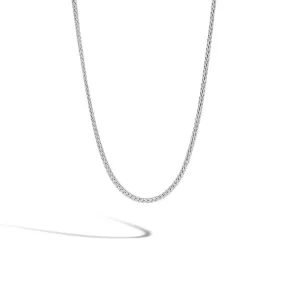 Classic Chain Silver Mini Necklace - NB92C