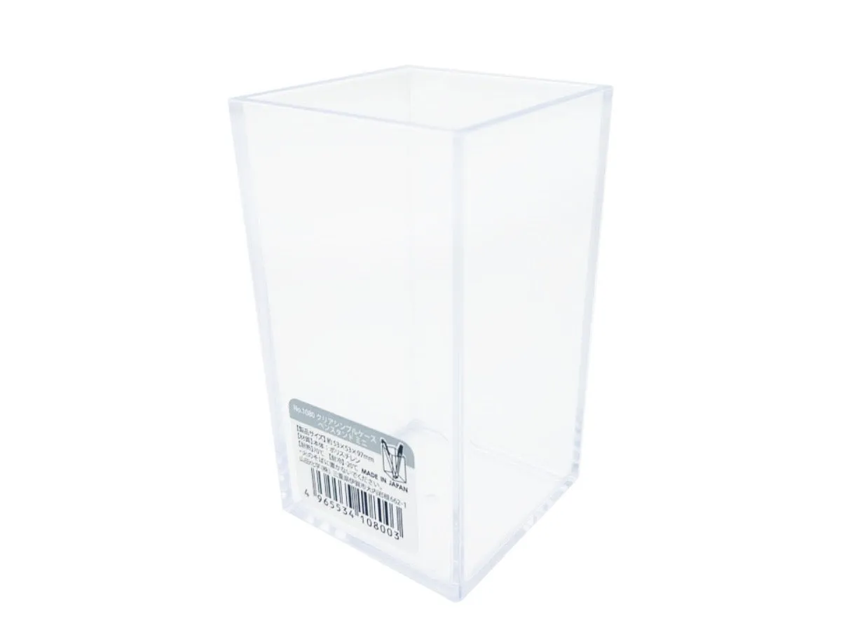 Clear Simple Case Pen Stand Mini