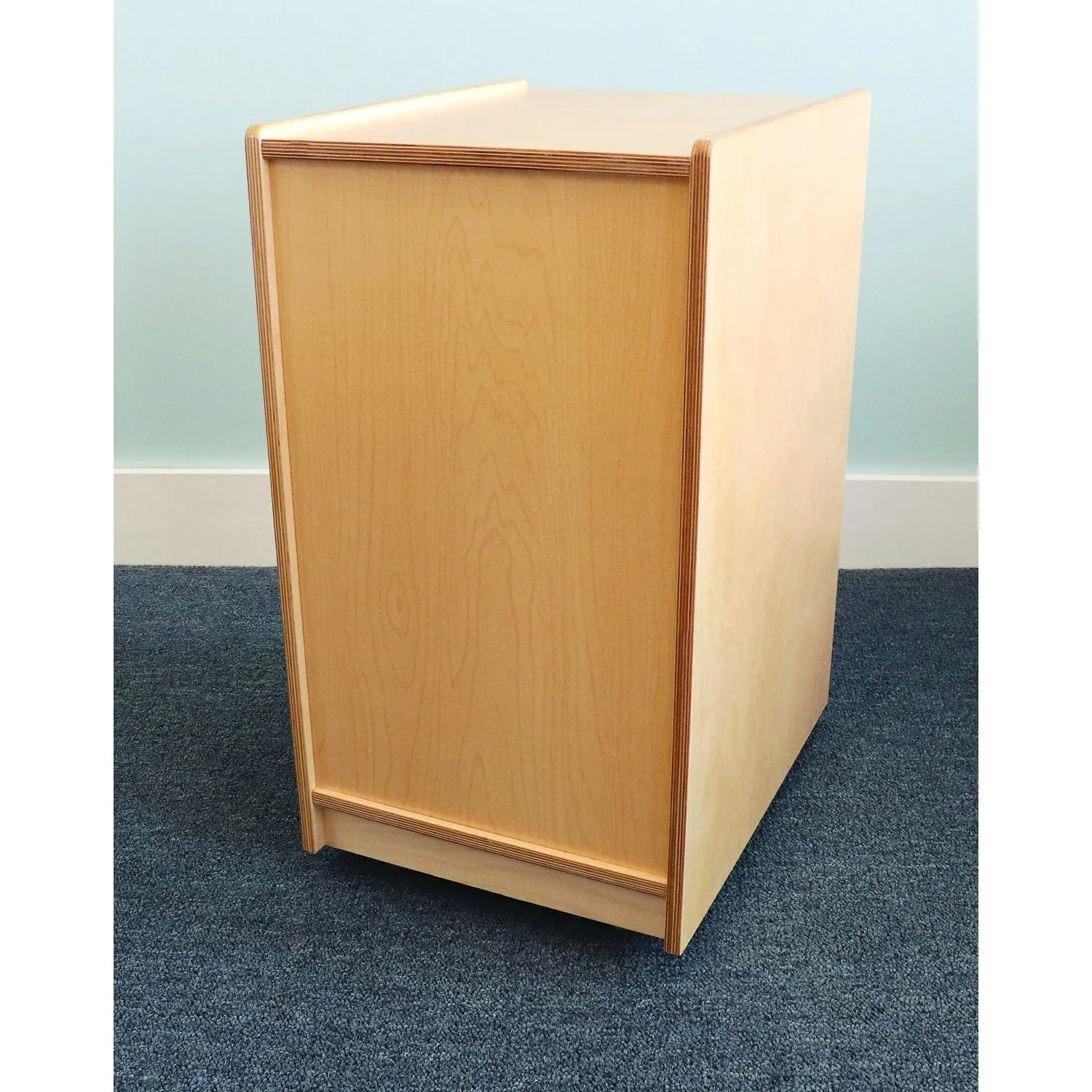 Clear Tray Single Column Storage Cabinet