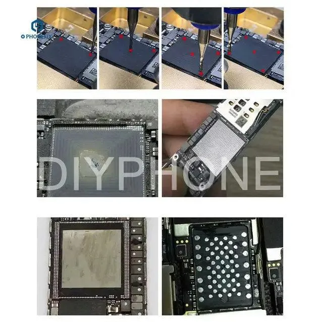 CNC Router PCB BGA IC Grinding Machine For IPhone Motherboard