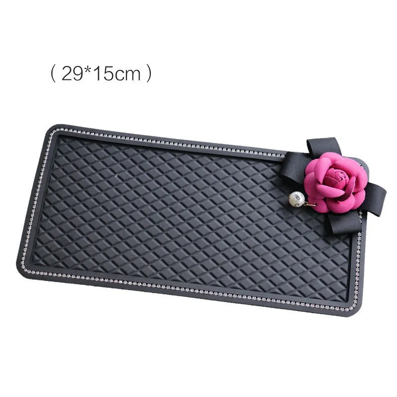 Color: Black, Style: 3style-L, Size:  - Car anti-slip mat Car