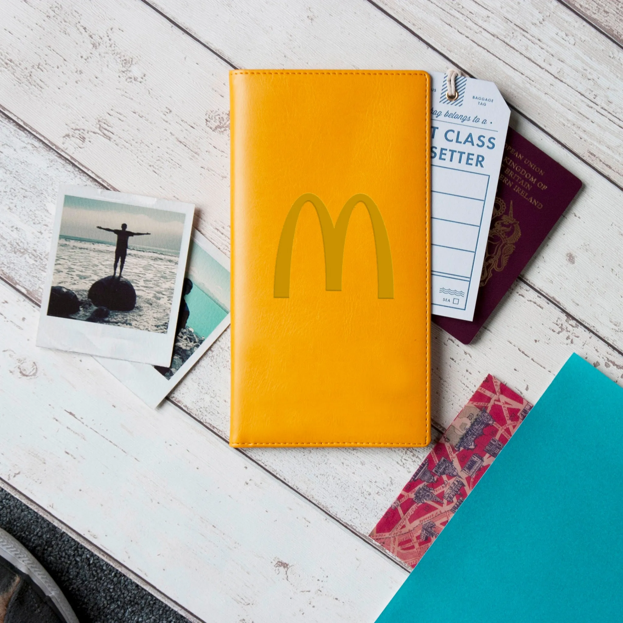 Corporate Logo Travel Document Wallet