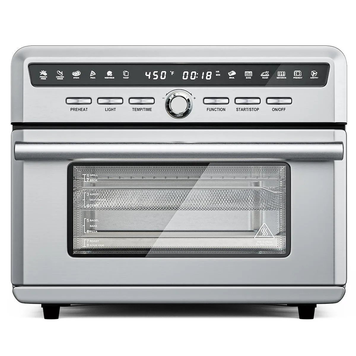 Costway EP24944: 10-in-1 Air Fryer, 26.4 Qt 1800W