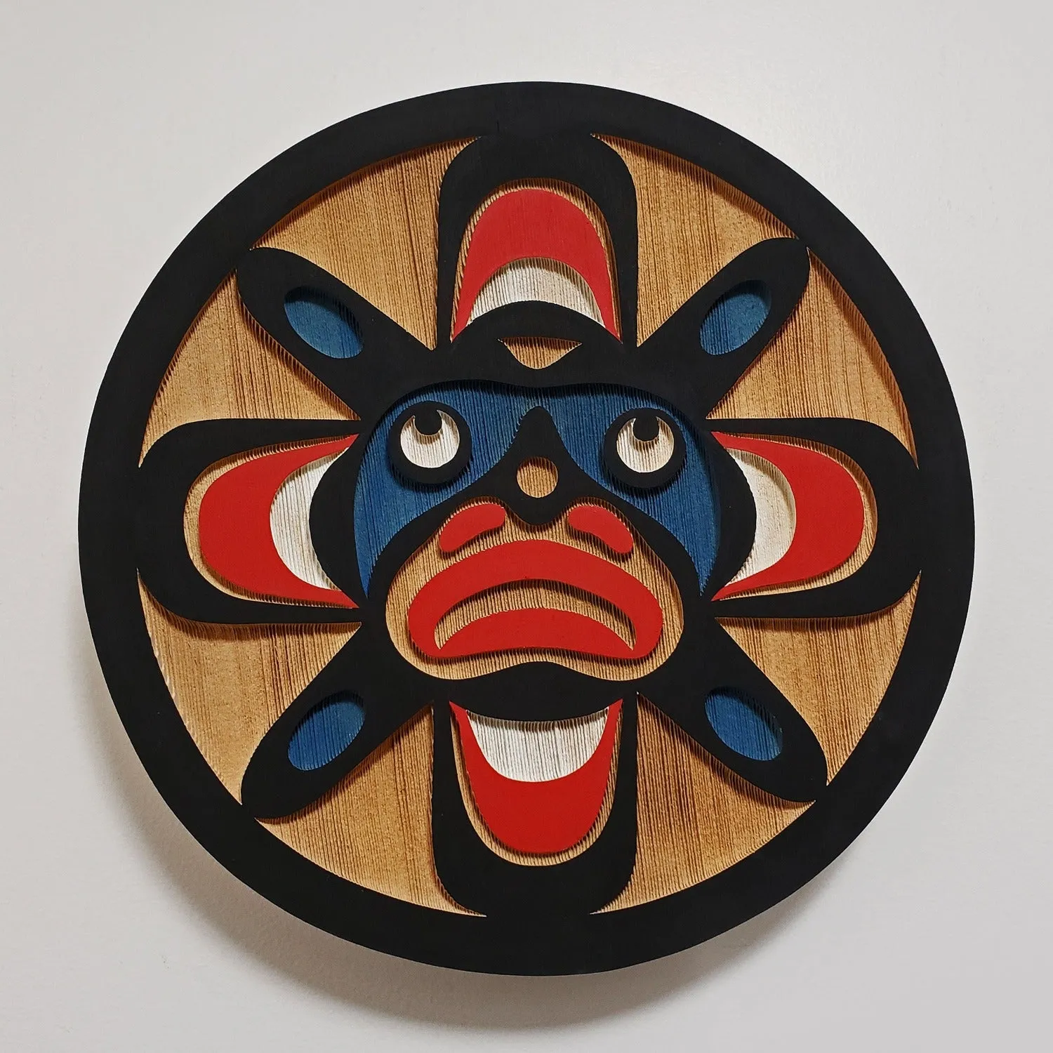Custom Red Cedar Sandblasted Panels by Trevor Hunt