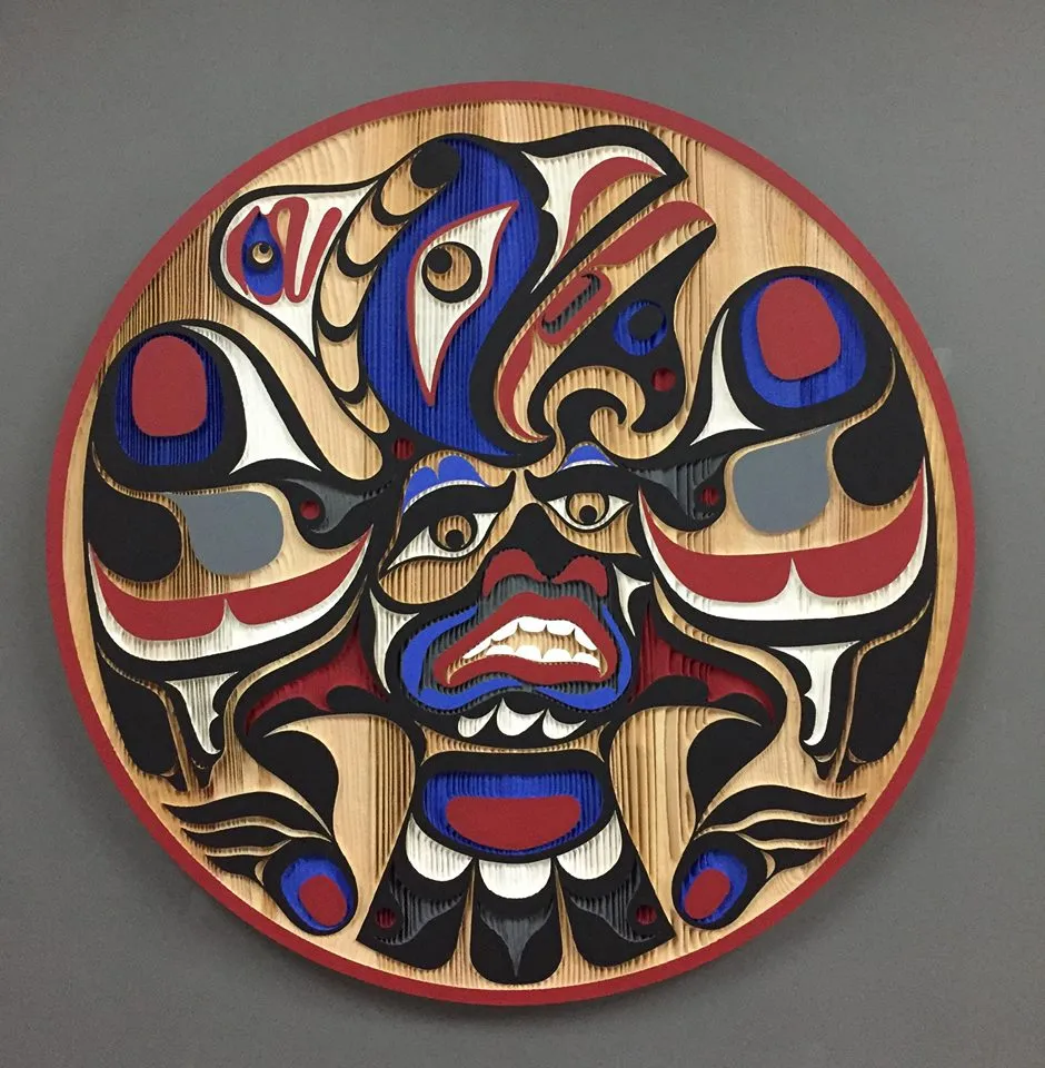 Custom Red Cedar Sandblasted Panels by Trevor Hunt