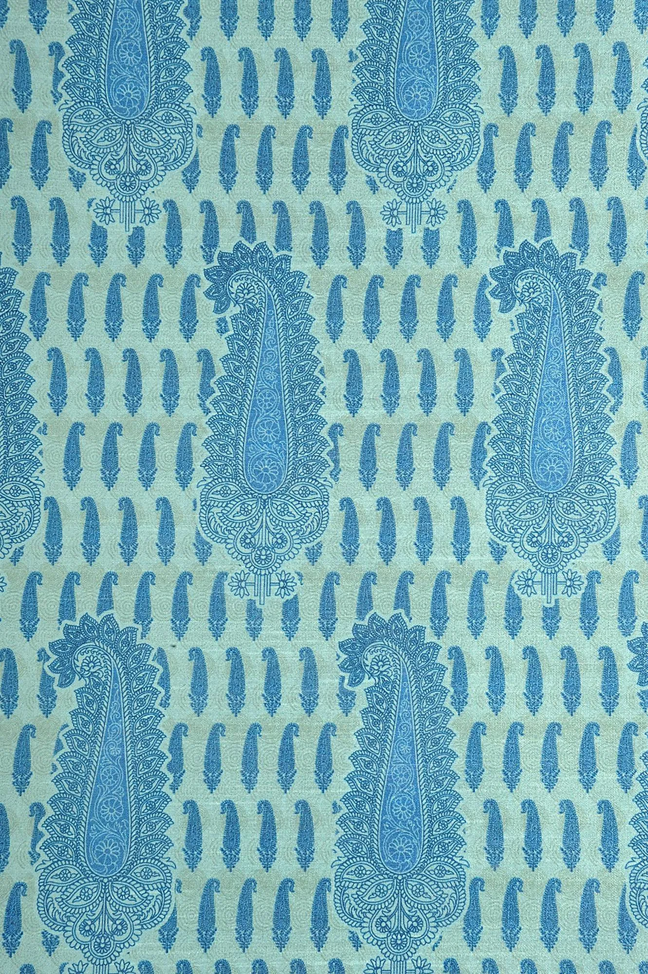 Door Curtains Set Of 2 Curtain Panels With Lining Digitally Printed Faux Silk 48 X 84 Inch,Aqua Blue