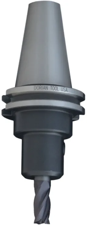 Dorian 733101-45023: 1/2 in. CAT40 End Mill Holder, with 2.5 in. Projection
