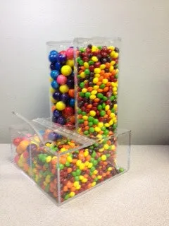 Double Tube Topping Bin #DTB912
