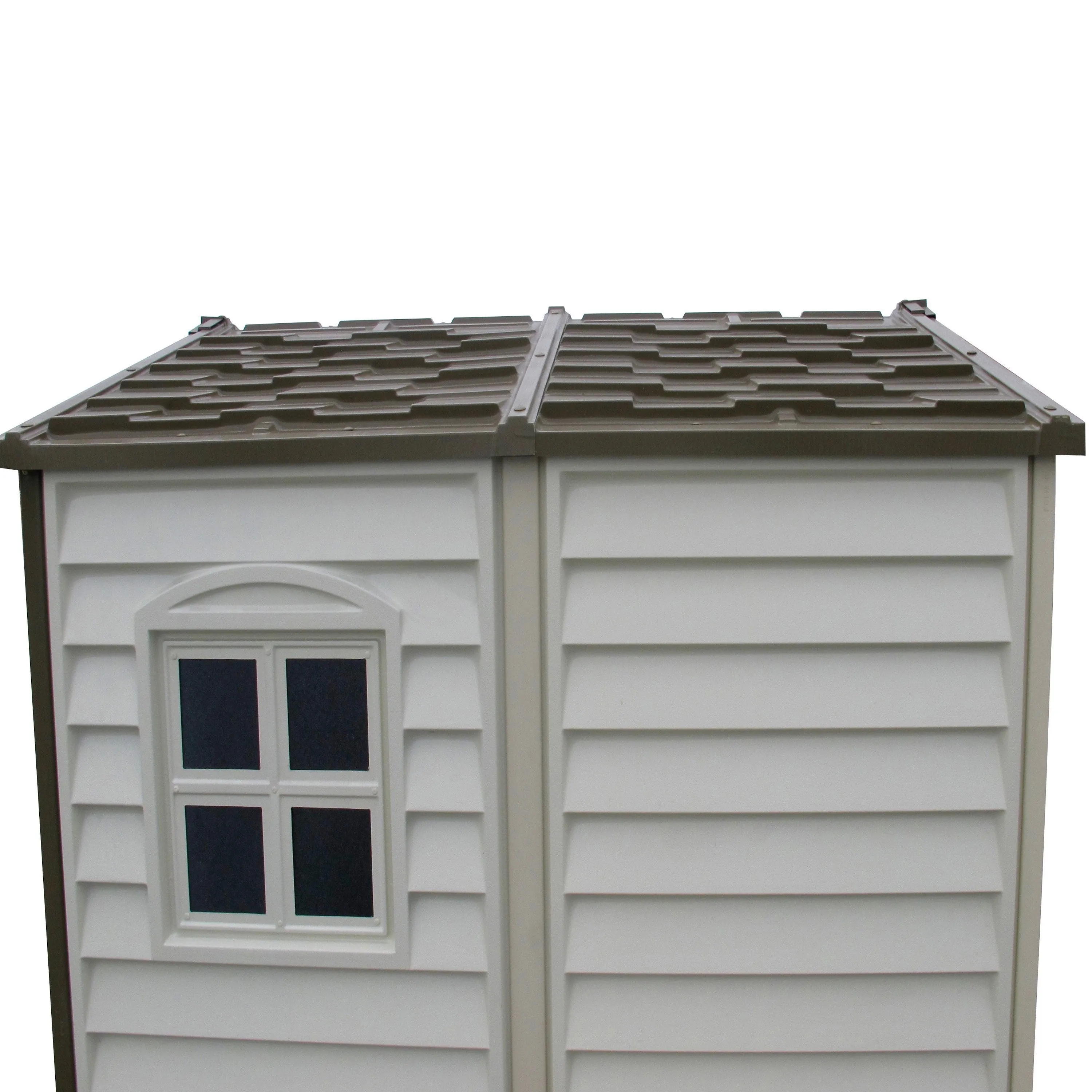 DuraMax 6ft x6ft Storemate Vinyl Shed with Floor and window