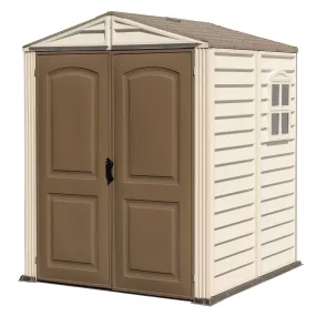 DuraMax 6ft x6ft Storemate Vinyl Shed with Floor and window
