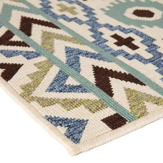 El Paso Aztec Polypropylene Large Outdoor Rug