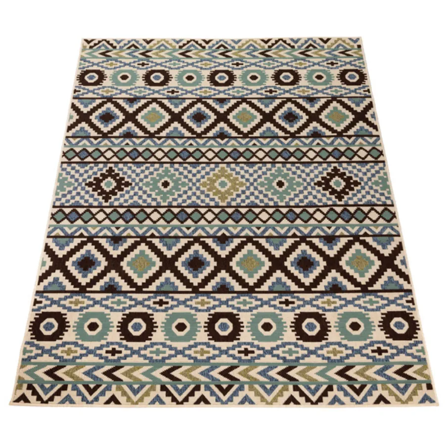 El Paso Aztec Polypropylene Large Outdoor Rug