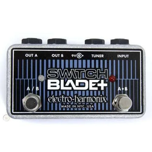 Electro-Harmonix EHX Nano Switchblade  Channel Selector Pedal Switch Blade Plus