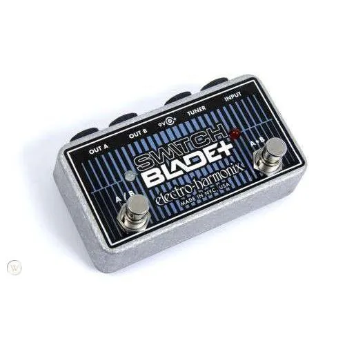 Electro-Harmonix EHX Nano Switchblade  Channel Selector Pedal Switch Blade Plus